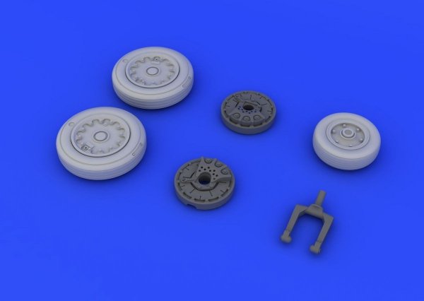 Eduard 648214 A-4E/ F wheels 1/48 (EDUARD, HASEGAWA)