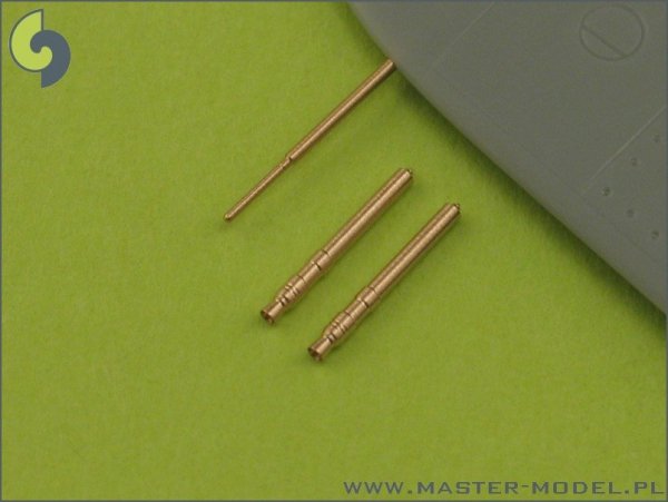 Master AM-72-011 Bf 109 G5 - G14, K armament set (MG 131 tips) &amp; Pitot Tube