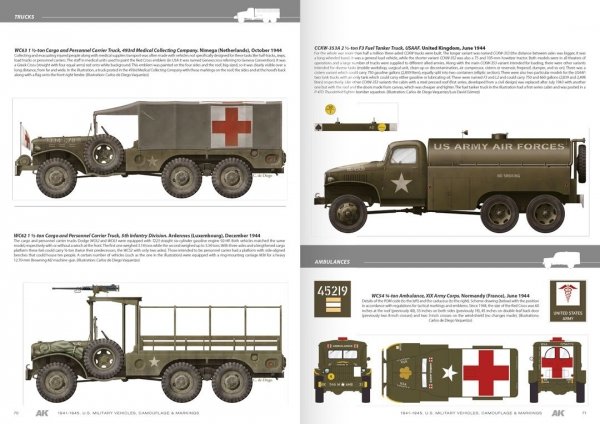 AK Interactive AK642 AMERICAN MILITARY VEHICLES – CAMOUFLAGE PROFILE GUIDE