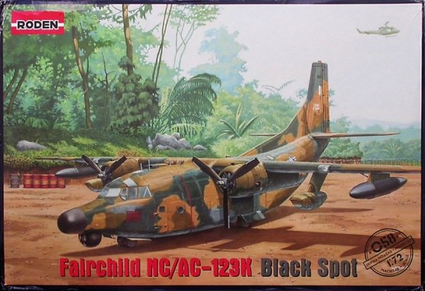 Roden 058 NC/AC-123K Black Spot (1:72)