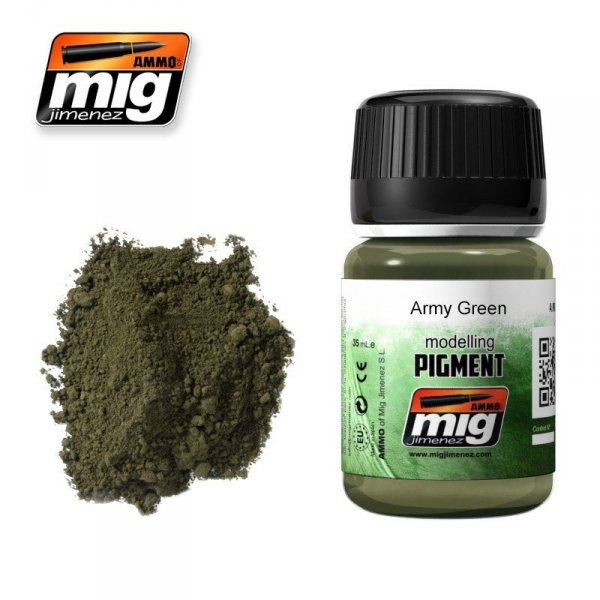 AMMO of Mig Jimenez 3019 ARMY GREEN 35ml