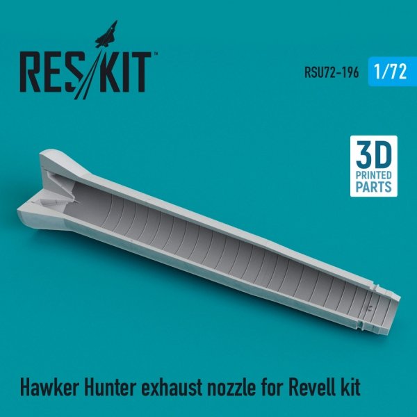 RESKIT RSU72-0196 HAWKER HUNTER EXHAUST NOZZLE FOR REVELL KIT 1/72