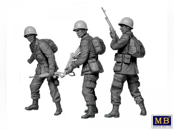 Master Box 3574 creaming Eagles, 101st Airborne 1/35