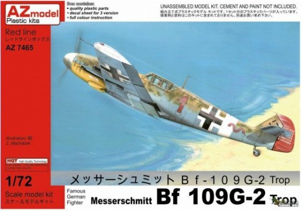 AZ Model AZ7467 Messerschmitt Bf 109G-2 &quot;Trop&quot;