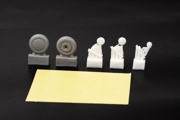 Eduard 6481089 F4F-4 wheels early ACADEMY 1/48