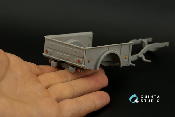 Quinta Studio QD35061 Dodge M37 3D-Printed &amp; coloured Interior on decal paper (Roden) 1/35