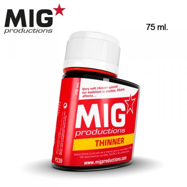 Mig Productions P239 THINNER FOR WASHES (75ML)