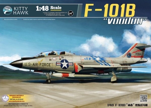Kitty Hawk 80114 F-101B Voodoo (1:48)