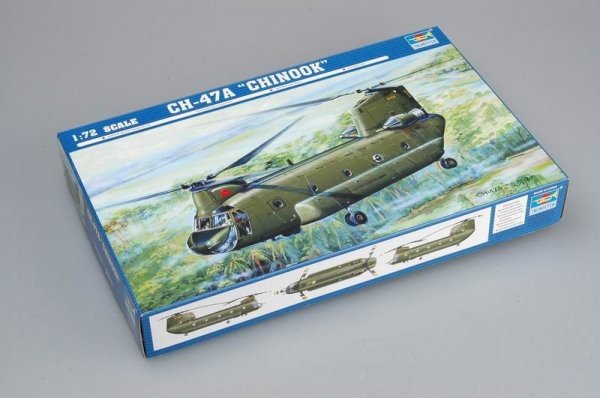 Trumpeter 01621 CH-47A Chinook medium-lift helicopter (1:72)