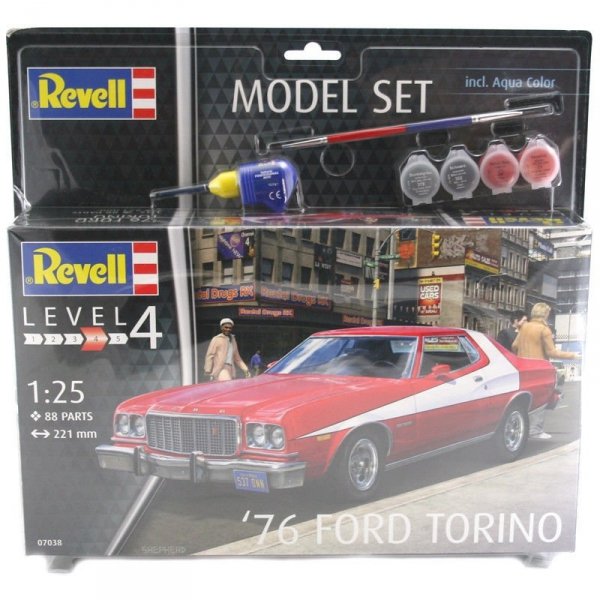 Revell 67038 76 Ford Torino Model Set (1:25)