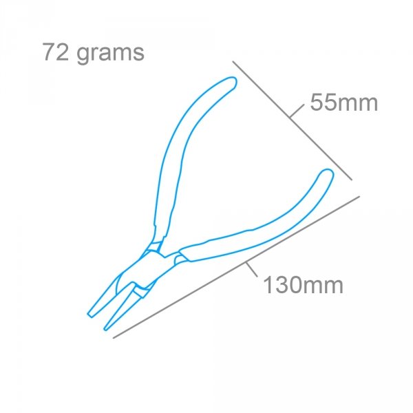 Modelcraft PPL1307 Combination Pliers - Round/Concave (130mm)