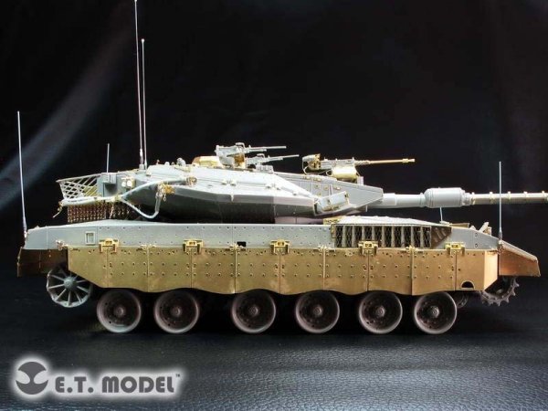 E.T. Model E35-206 Israeli Merkava Mk.3 BAZ Tank Side Skirts (For MENG TS-005) (1:35)