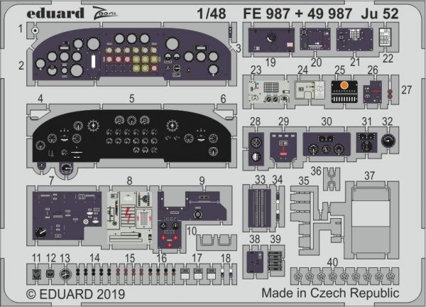 Eduard 49987 Ju 52 1/48 REVELL