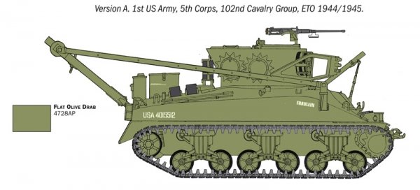 Italeri 6547 M32 Recovery Vehicle 1/35