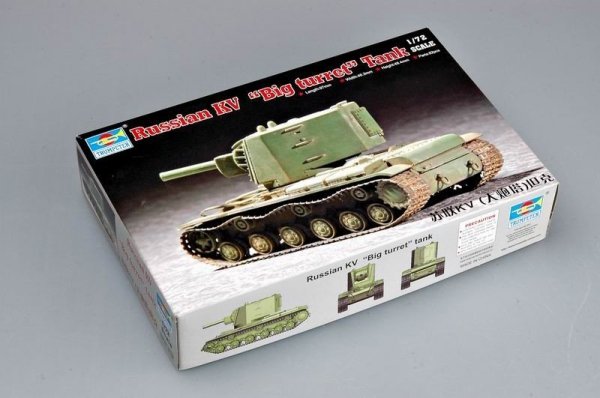 Trumpeter 07236 Soviet KV &quot;Big turret&quot; tank (1:72)