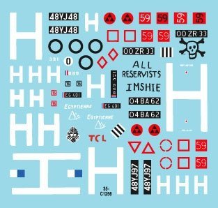 Star Decals 35-C1256 1956 Suez Crisis 1 1/35