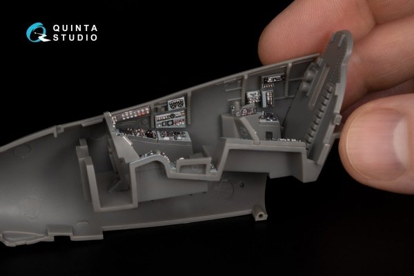 Quinta Studio QD48348 Buccaneer S.2C/D 3D-Printed &amp; coloured Interior on decal paper (Airfix) 1/48