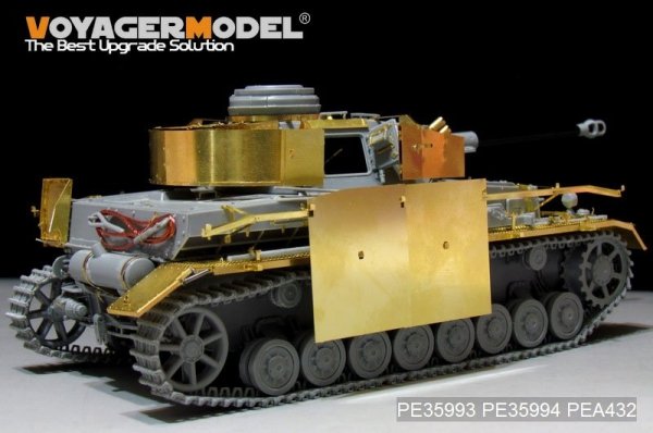 Voyager Model PEA432 WWII German Pz.Kpfw.IV Ausf.G  (LateProduction) Schurzen (For Border 35001) 1/35