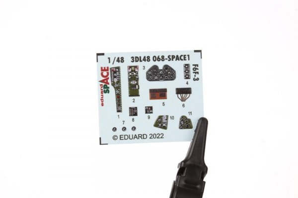 Eduard 3DL48068 F6F-3 SPACE EDUARD 1/48
