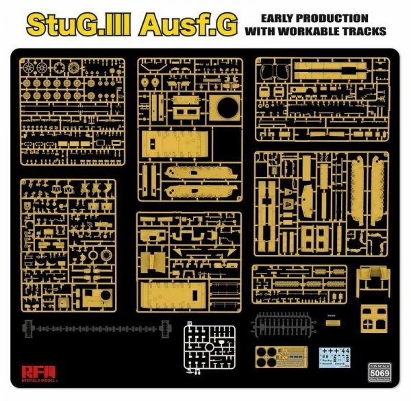 Rye Field Model 5069 StuG. III Ausf. G Early Production with workable track links 1/35