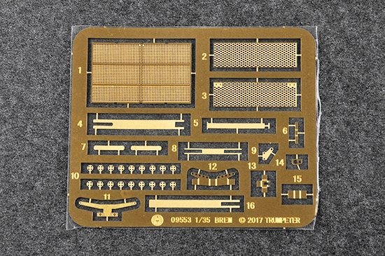 Trumpeter 09554 Russian BREM-1M Armoured Recovery Vehicle 1/35