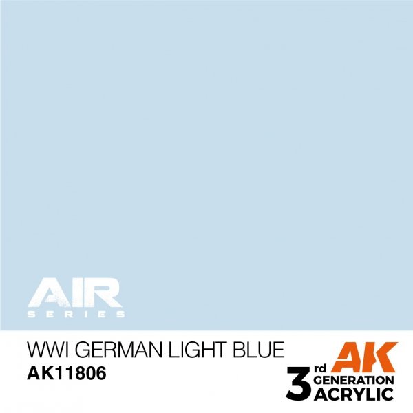 AK Interactive AK11806 WWI GERMAN LIGHT BLUE – AIR 17ml