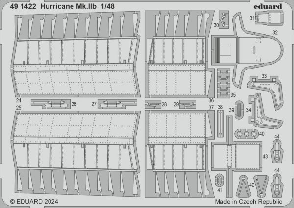 Eduard 491422 Hurricane Mk. IIb ARMA HOBBY 1/48