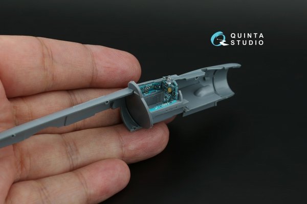 Quinta Studio QD72227 MiG-21bis early 3D-Printed &amp; coloured Interior on decal paper ( Eduard ) 1/72