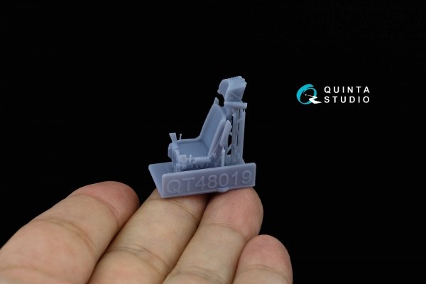 Quinta Studio QR+48063 K-36D-5 ejection seat (for Su-35, Su-57 aircraft) (All kits) 1/48
