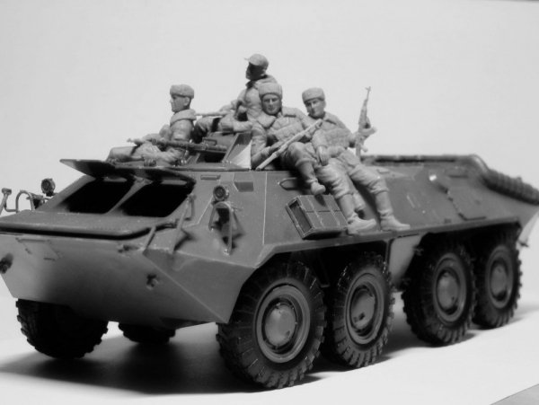 ICM 35637 Soviet Armored Carrier Riders (1979-1991) (1:35)