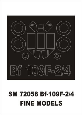 Montex SM72058 Bf-109F-2/4 FINE MOLDS