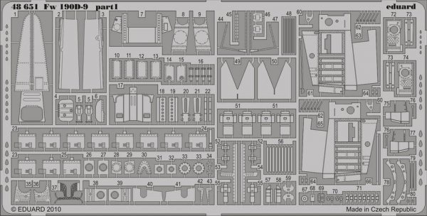 Eduard 48651 Fw 190D-9 1/48 EDUARD