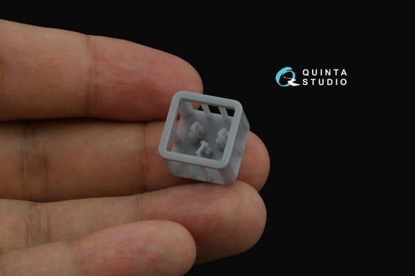 Quinta Studio QD+72178 Su-27UB 3D-Printed &amp; coloured Interior on decal paper (Trumpeter) (with 3D-printed resin part) 1/72