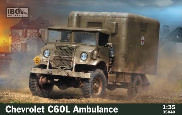 IBG 35040 Chevrolet C60L Ambulance