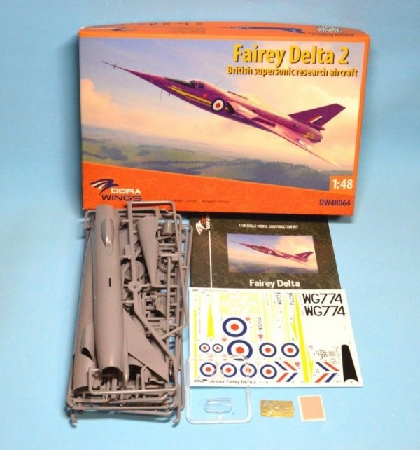 Dora Wings 48064 Fairey Delta 2 British Supersonic Research Aircraft 1/48