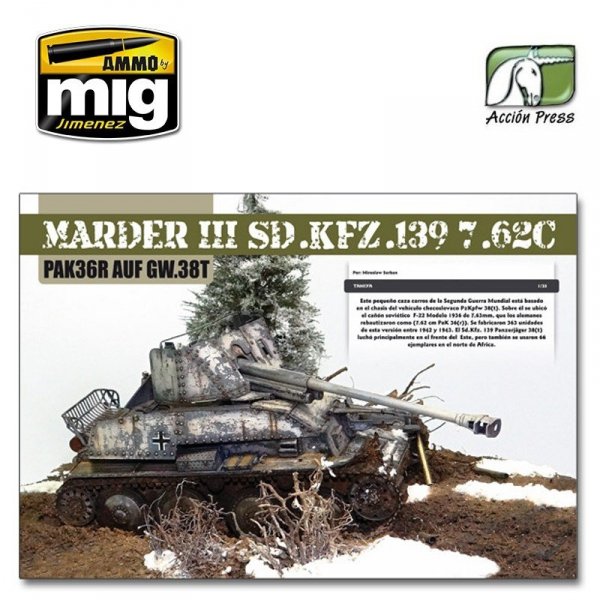 Ammo of Mig Jimenez 51 PANZER ACES 51 - SPECIAL WINTER CAMOUFLAGES (ENGLISH)