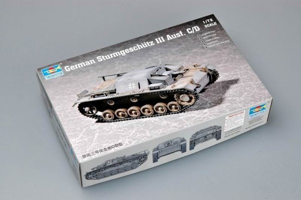 Trumpeter 07257 German Sturmgeschutz III Ausf. C/D (1:72)