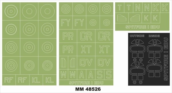 Montex MM48526 Spitfire Mk.Ia 1/48