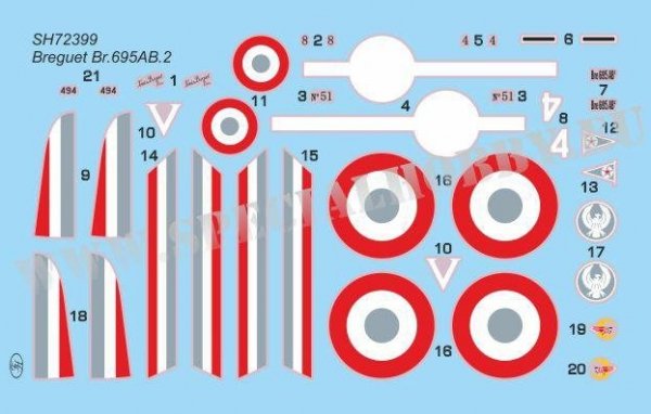 Special Hobby 72399 Breguet Br. 695AB.2 1/72