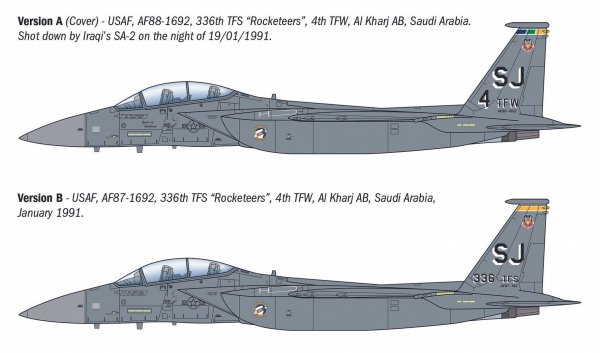 Italeri 90166 F-15E Strike Eagle 1/72