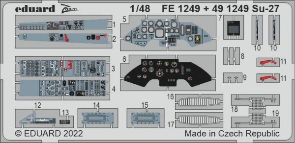 Eduard 491249 Su-27 1 GREAT WALL HOBBY 1/48