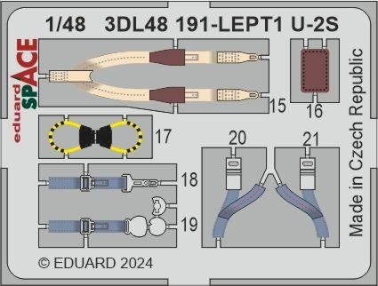 Eduard 3DL48191 U-2S SPACE HOBBY BOSS 1/48