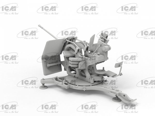 ICM 35717 Flak 38 WWII German AA Gun 1/35