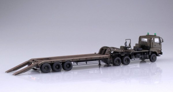 Aoshima 00997 JGSDF Type 73 Heavy Tank Transporter Truck 1/72