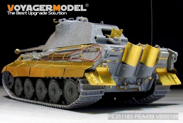 Voyager Model PE351183 WWII German King Tiger (Porsche Turret)（For DRAGON/ZVEZDA kit) 1/35