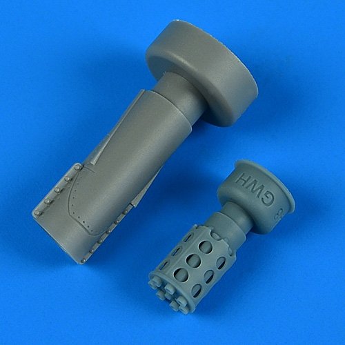 Quickboost QB49144 A-10A/C Thunderbolt II gun barrels GWH 1/48