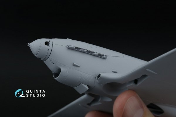 Quinta Studio QT48068 LaGG-3 series 66 Exhaust Pipes (Zvezda) 1/48
