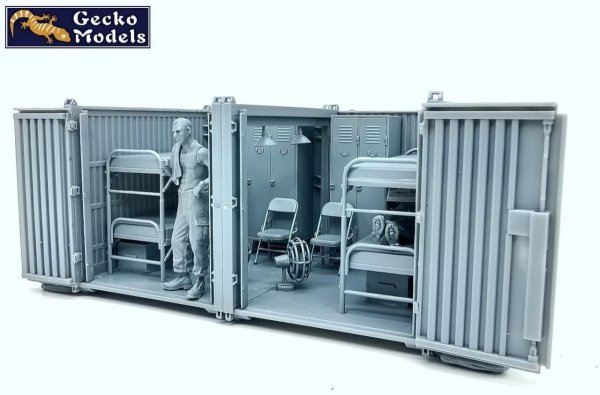 Gecko Models 35GM0116 US Army Base Temporary Dormitories in (Vietnam War Era) 1/35