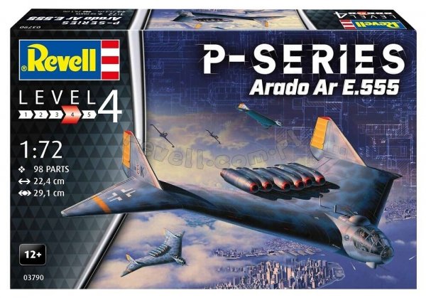 Revell 03790 Arado Ar E.555 P-Series 1/72