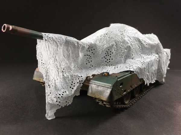 AFV Club AC35022 EXTRA THIN CAMOUFLAGE NET-JGSDF SNOW 1:35